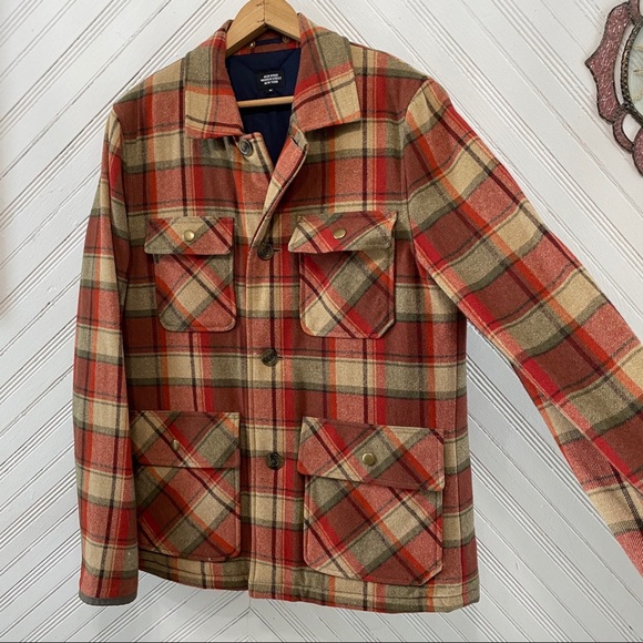 Jack Spade Wool Plaid Jacket - Picture 6 of 13